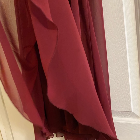 Little red dress - flowy - Picture 8 of 10